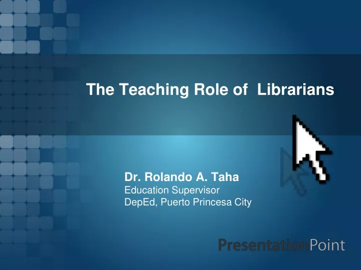 the teaching role of librarians
