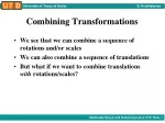 Combining Transformations - slide 1