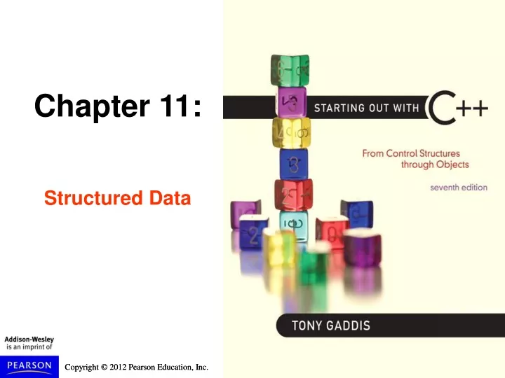 chapter 11 structured data