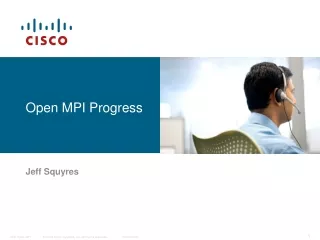 Open MPI Progress