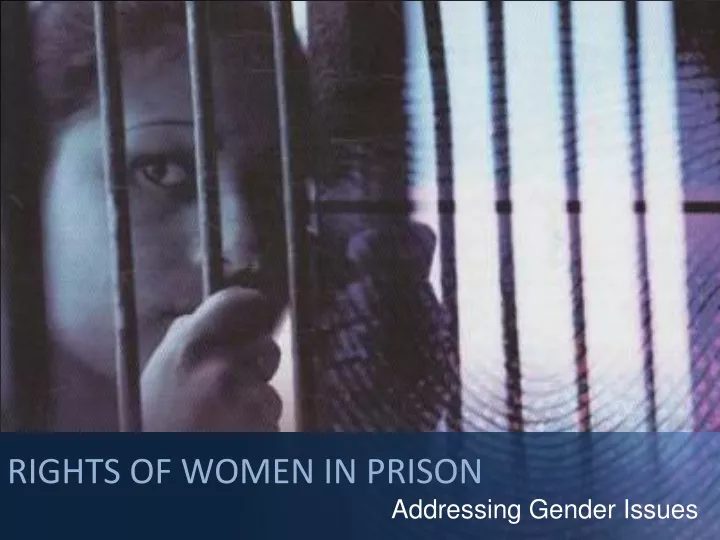 rights of women in prison