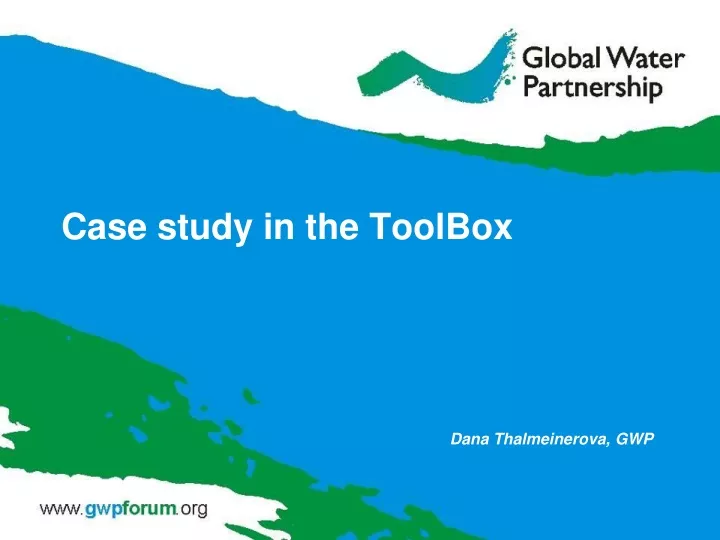 case study in the toolbox