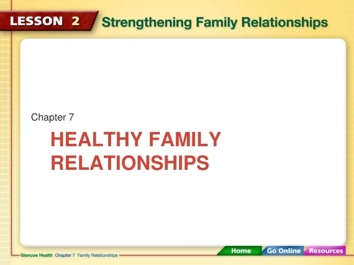 healthy family relationships