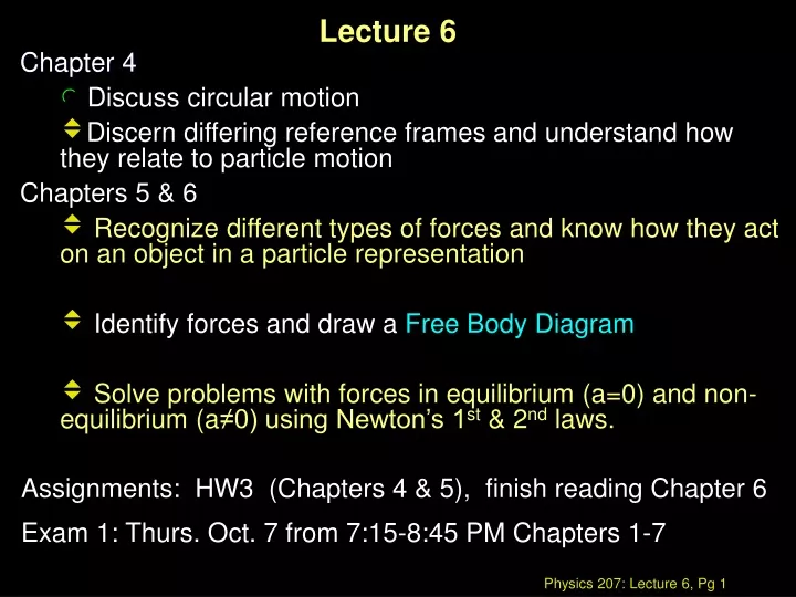 lecture 6