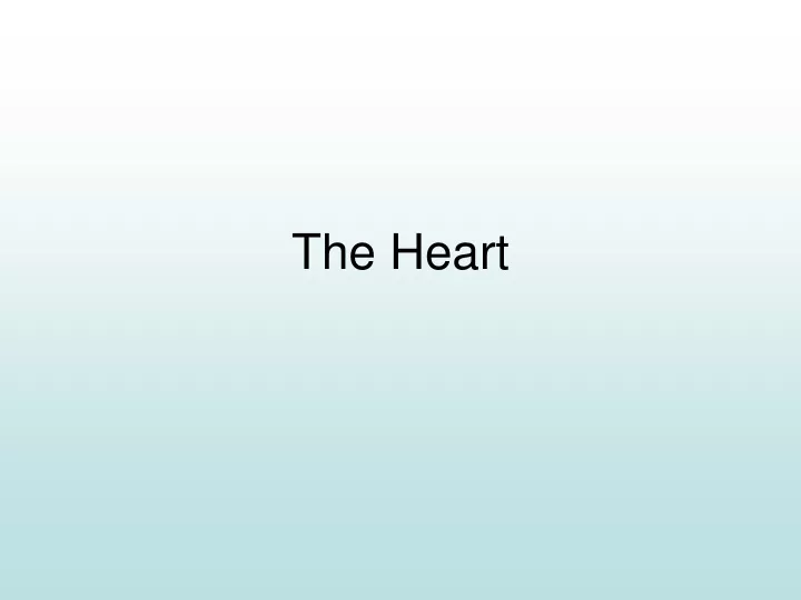 the heart