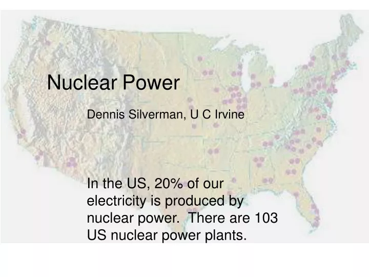 nuclear power