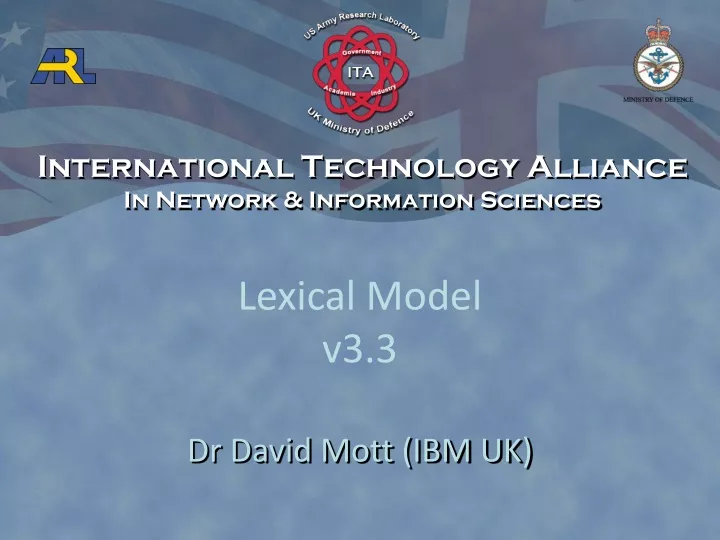 lexical model v3 3