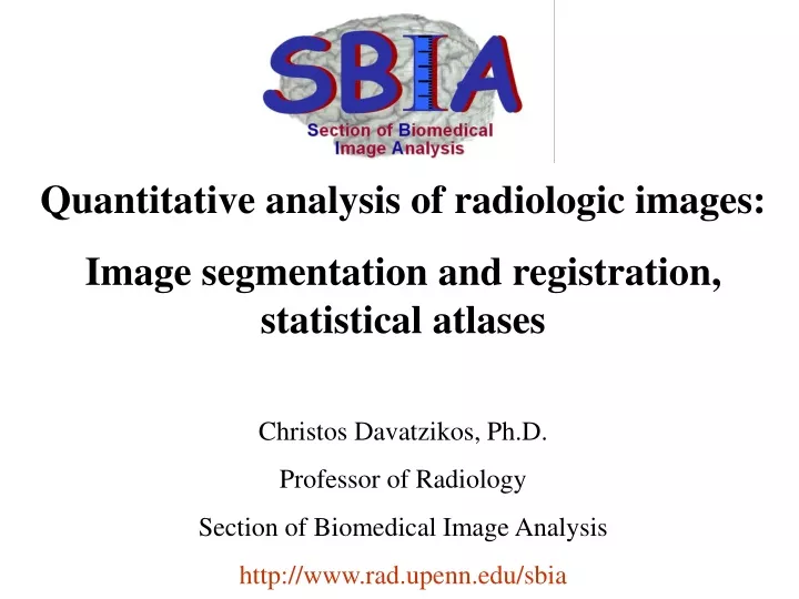 quantitative analysis of radiologic images image