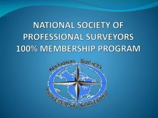 National Society of professional surveyors  100% membership program