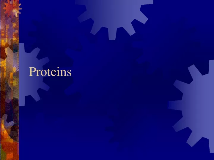 proteins