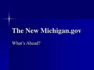 The New Michigan