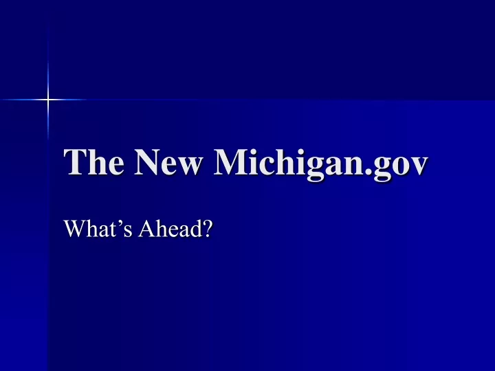 the new michigan gov