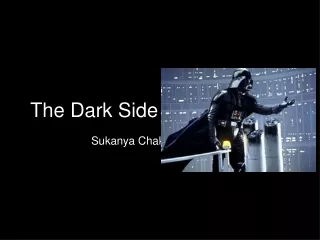 The Dark Side of the Universe