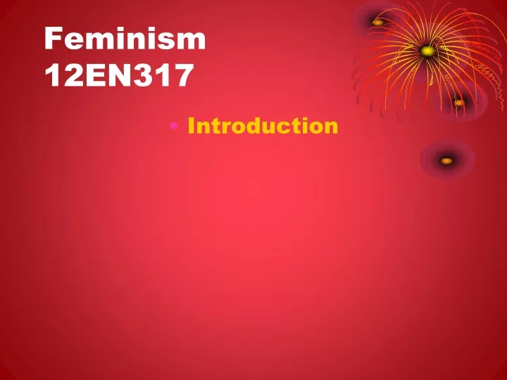 feminism 12en317