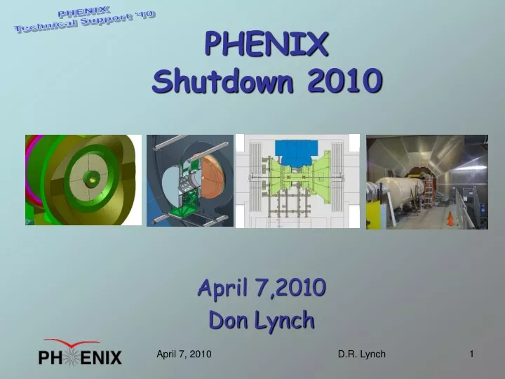 phenix shutdown 2010