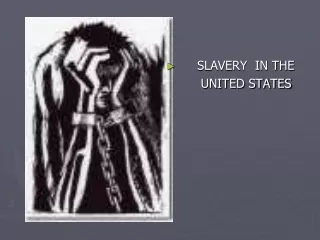 SLAVERY  IN THE                  UNITED STATES