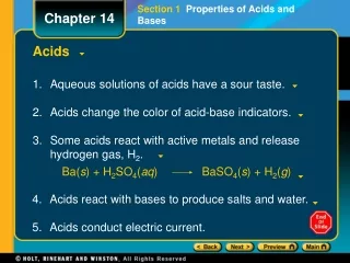 Acids