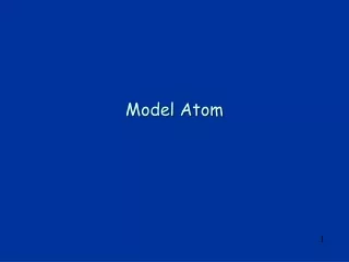 Model Atom