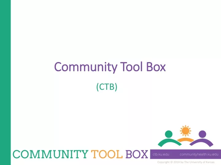 community tool box