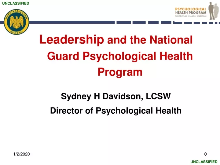 leadership and the national guard psychological