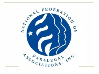 A set of assumptions about the future of NFPA and the larger paralegal profession;