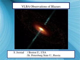 VLBA Observations of Blazars