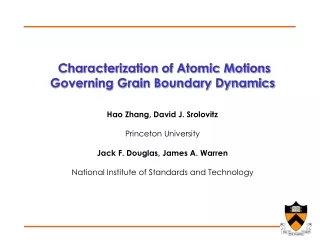 Characterization of Atomic Motions  Governing Grain Boundary Dynamics