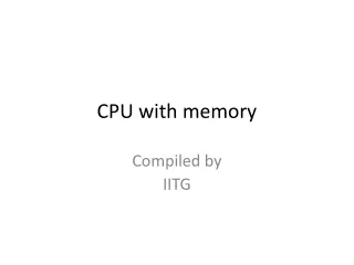 CPU with memory