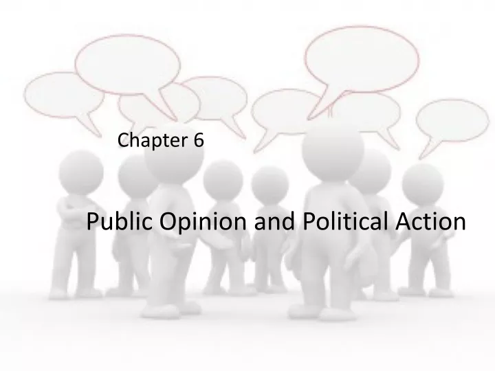public opinion and political action