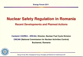 Energy Forum 2011