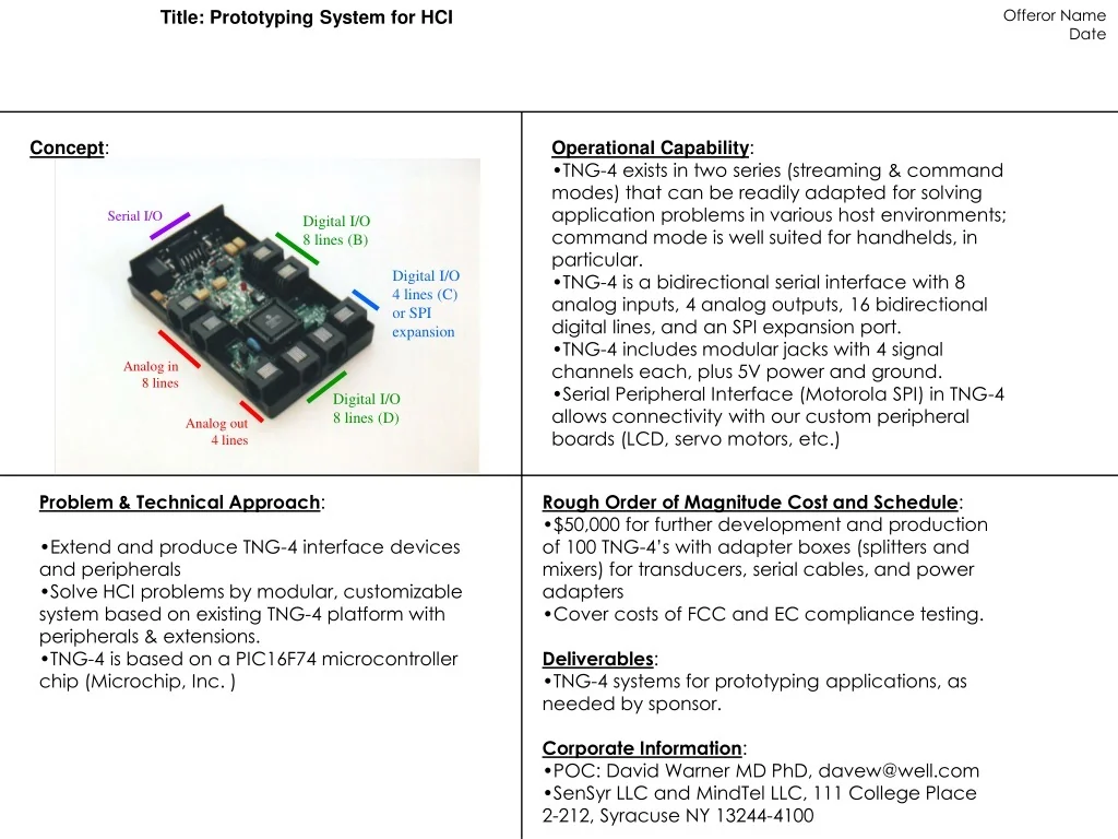 Operational Capability : - slide 1