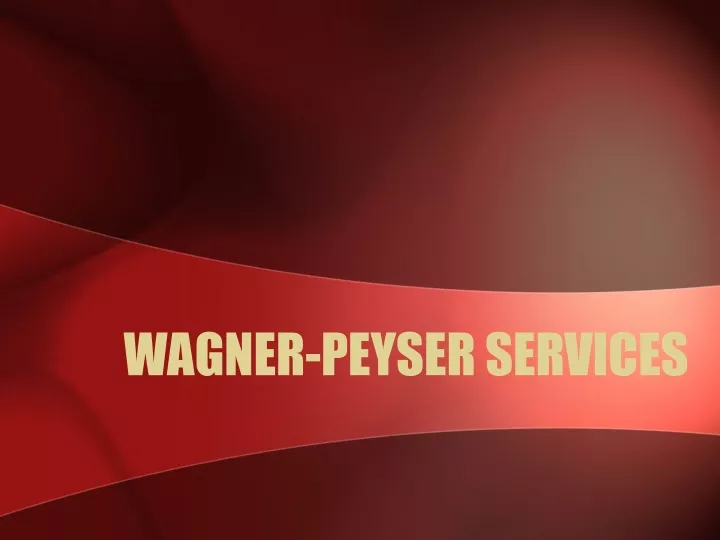 wagner peyser services