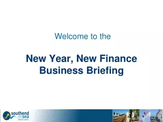 New Year, New Finance Business Briefing