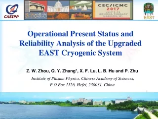 Operational Present Status and Reliability Analysis of the Upgraded EAST Cryogenic System