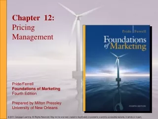 Chapter  12: Pricing Management