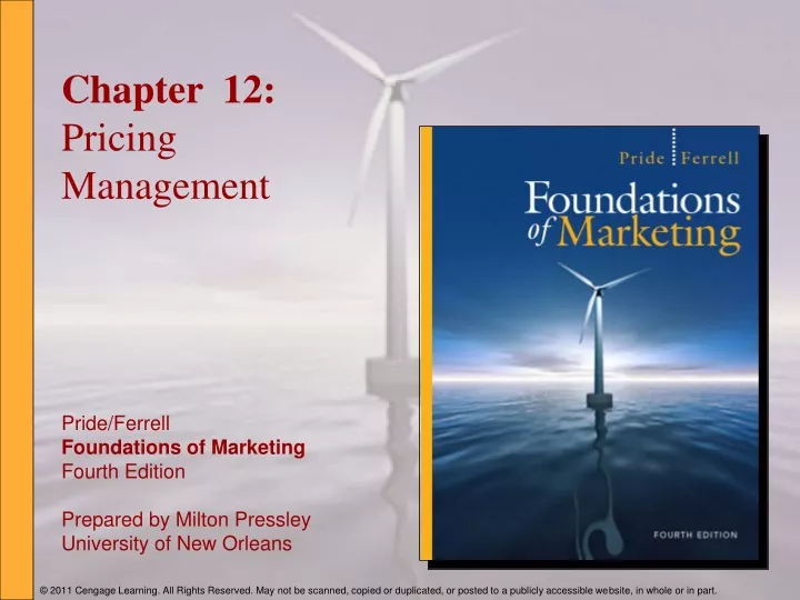 chapter 12 pricing management