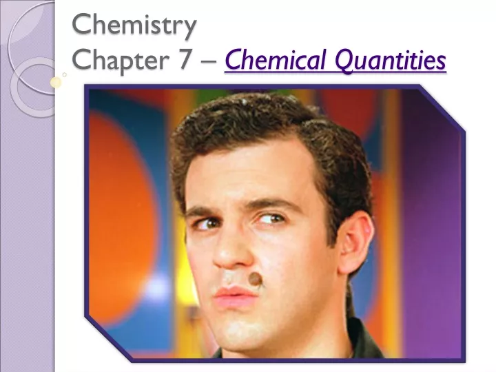 chemistry chapter 7 chemical quantities