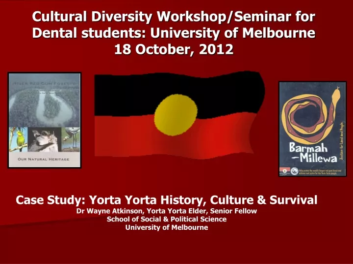 cultural diversity workshop seminar for dental