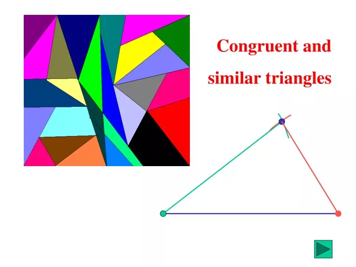 congruent and similar triangles