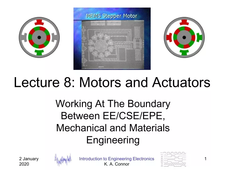 lecture 8 motors and actuators