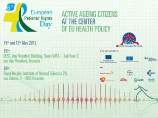 Active ageing into practice! Experiences of civic engagement in health policies