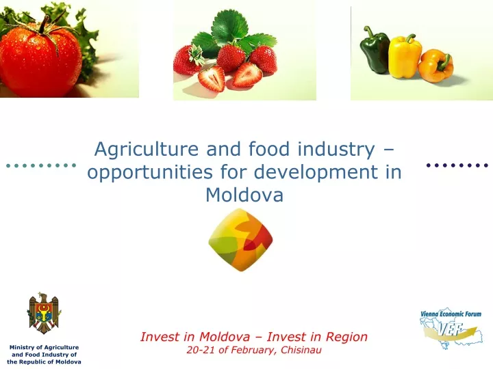 agriculture and food industry opportunities