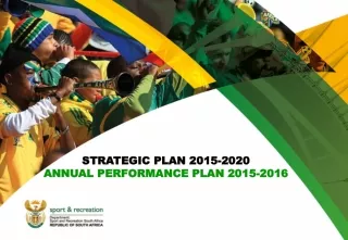 STRATEGIC PLAN 2015-2020 ANNUAL PERFORMANCE PLAN 2015-2016