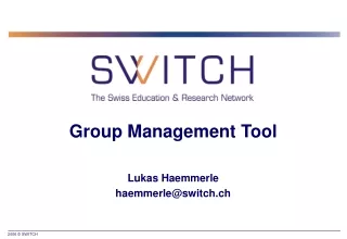 Group Management Tool