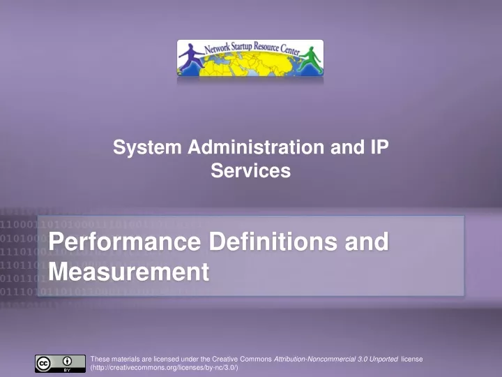 system administration and ip services