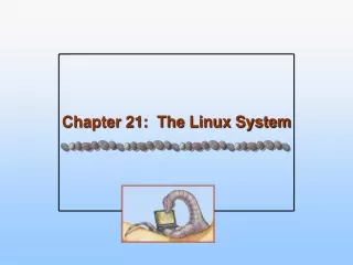 Chapter 21:  The Linux System