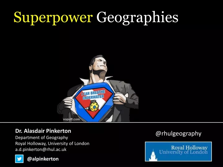 superpower geographies