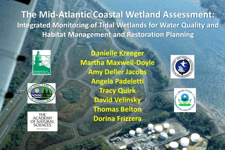 the mid atlantic coastal wetland assessment