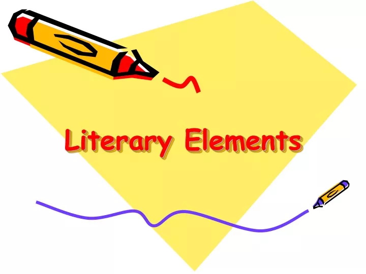literary elements