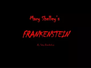 Mary Shelley’s